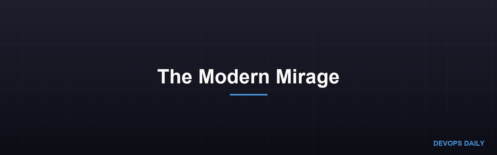 The Modern Mirage