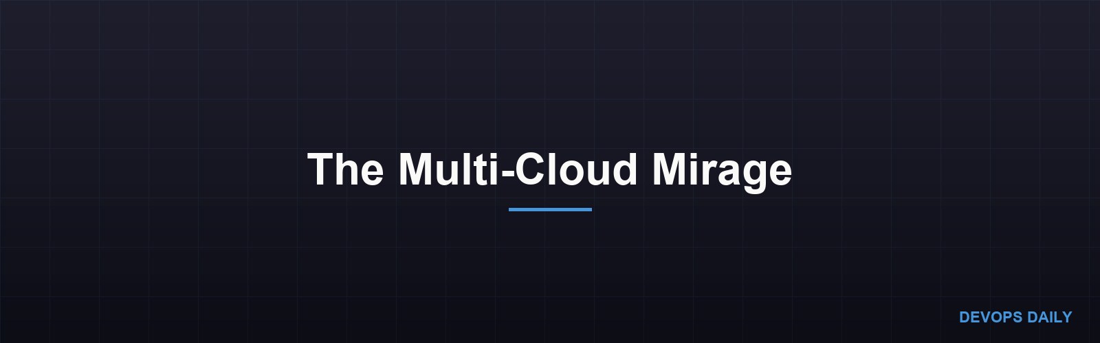 The Multi-Cloud Mirage